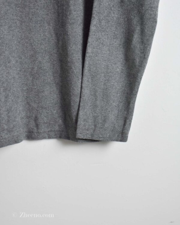 بافت نازک یقه گرد خاکستری Livergy