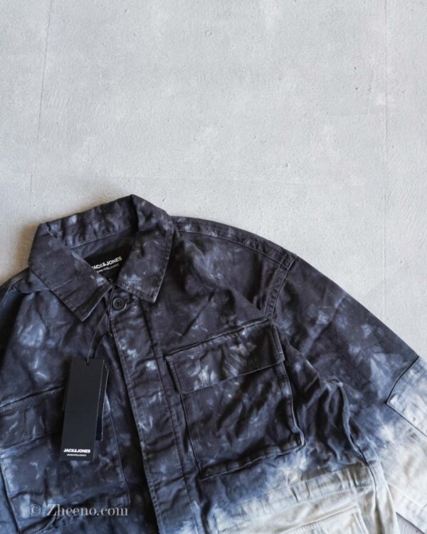 جکت جین طرح آبرنگ Jack&Jones