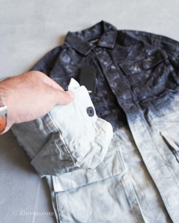 جکت جین طرح آبرنگ Jack&Jones