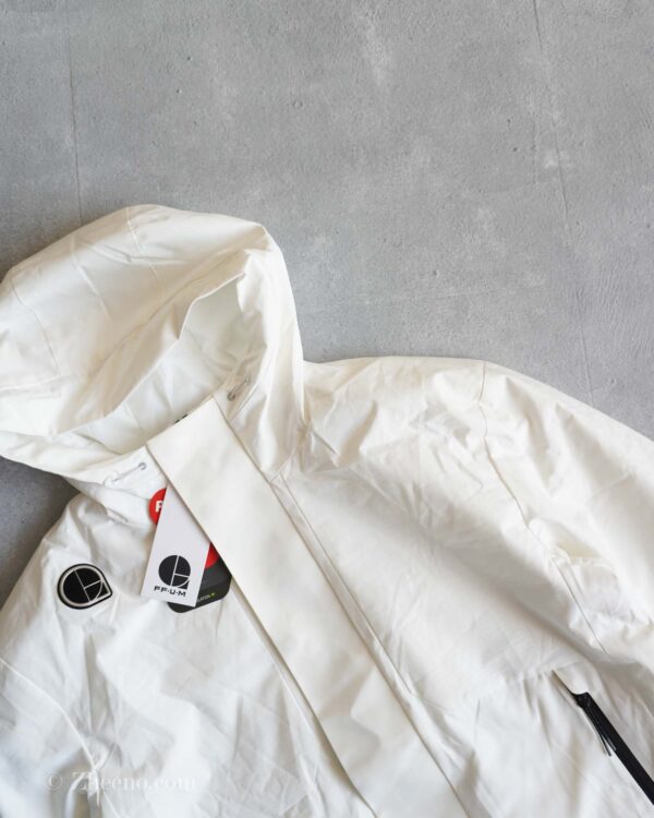 جکت کلاه دار سفید ساده Jack&Jones