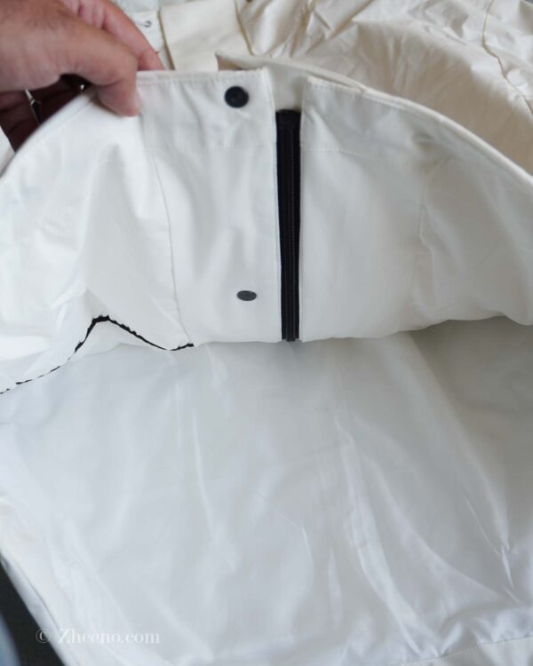 جکت کلاه دار سفید ساده Jack&Jones