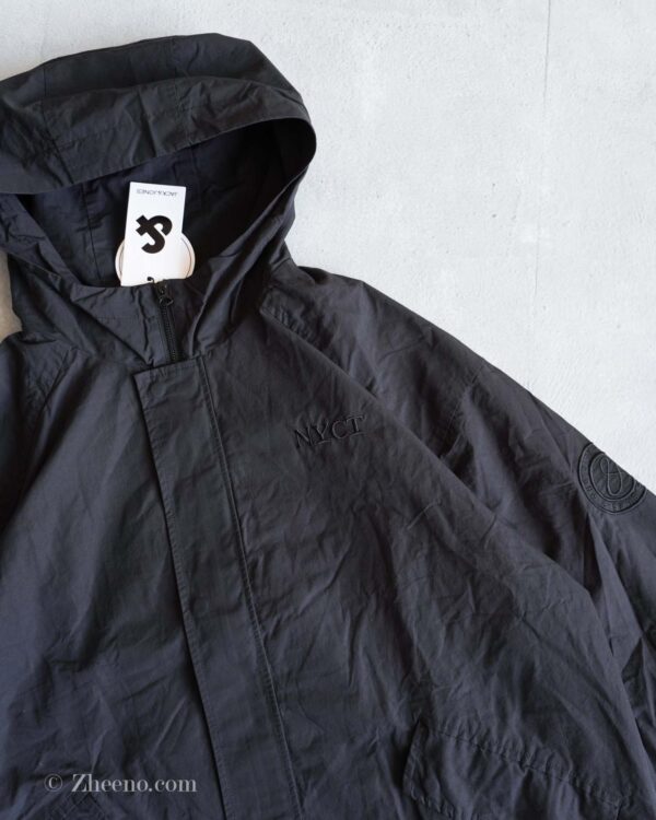 جکت بارانی مشکی کلاه دار Jack&Jones