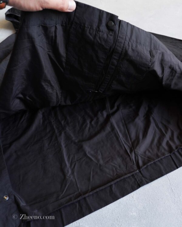 جکت بارانی مشکی کلاه دار Jack&Jones