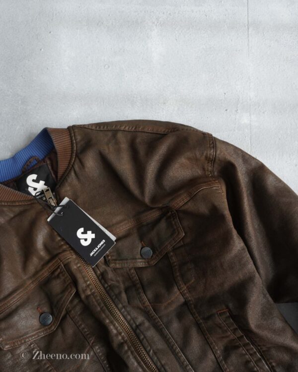 بامبر جکت قهوه ای Jack&Jones