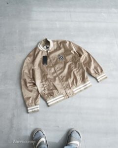 بامبر جکت خاکی Jack&Jones