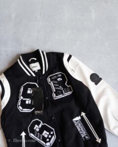 بامبر جکت زنانه مشکی Only