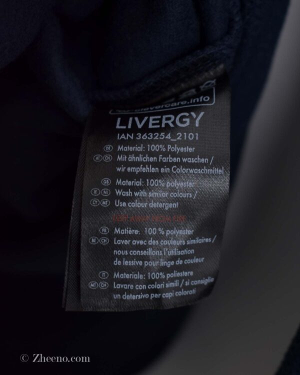 سویشرت پلار سرمه ای Livergy
