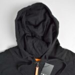 سویشرت کلاه دار مشکی ساده Parkside