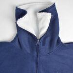 سویشرت سرمه ای داخل کرک سفید Francoise Saget