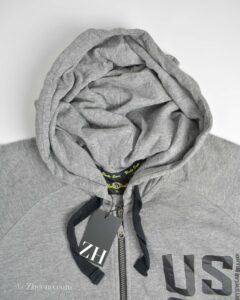 سویشرت کلاه دار طوسی Uncle Saul