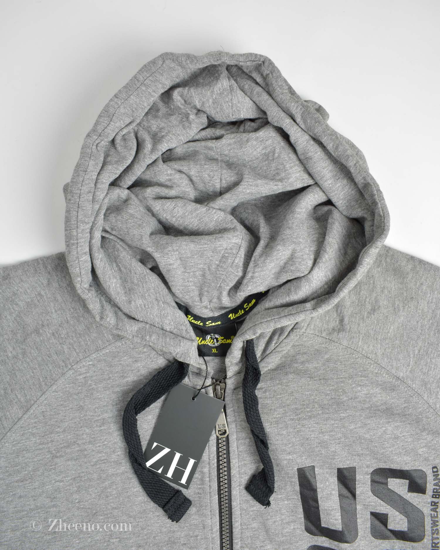 17605995563646291 سویشرت کلاه دار طوسی Uncle Saul