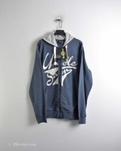 سویشرت کلاه دار آبی نفتی Uncle Saul