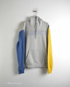 هودی طوسی آستین رنگی Livergy