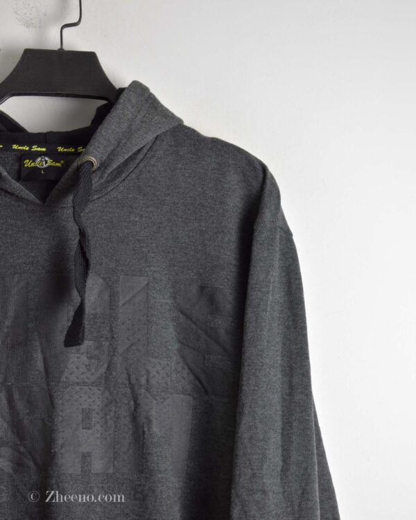 هودی خاکستری نوشته دار Uncle Saul