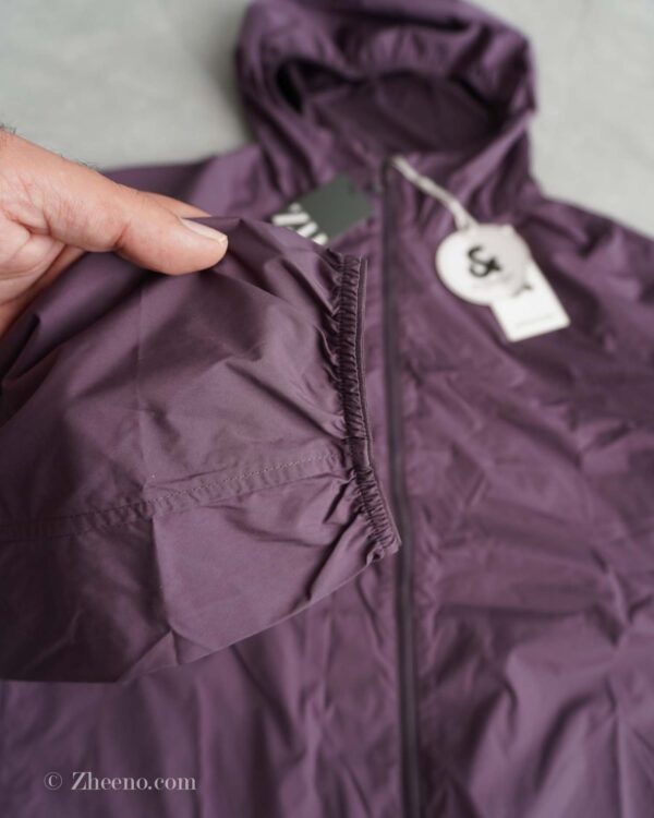 جکت بادگیر کلاه دار بنفش Jack&Jones