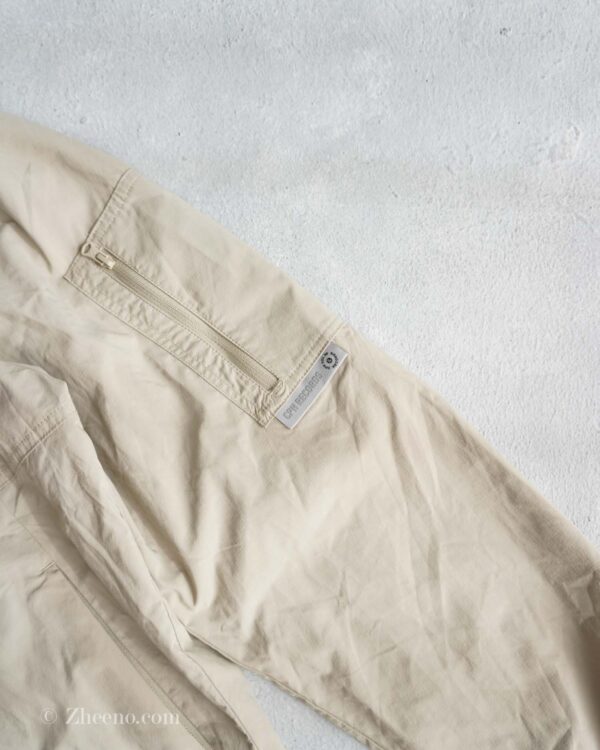 جکت بارانی کلاه دار خاکی Jack&Jones
