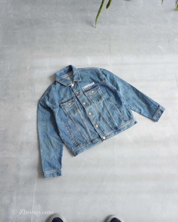جکت جین نوشته دار Jack&Jones