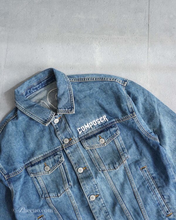 جکت جین نوشته دار Jack&Jones