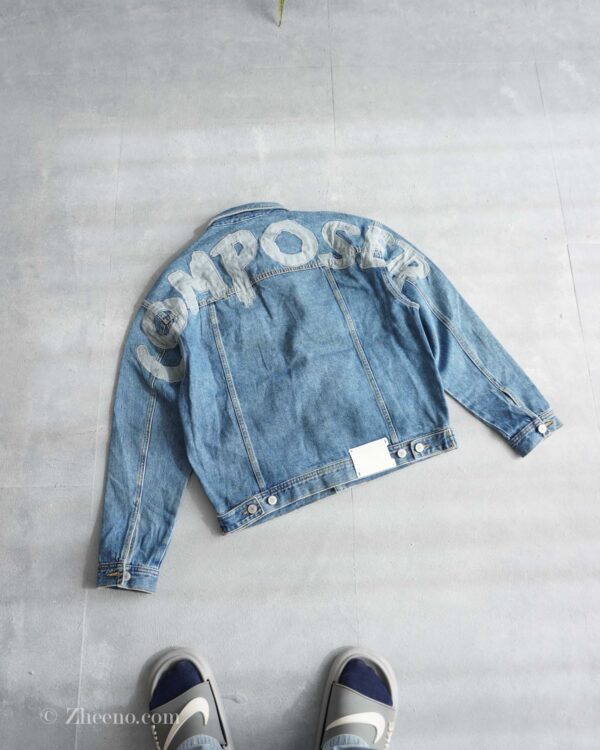 جکت جین نوشته دار Jack&Jones