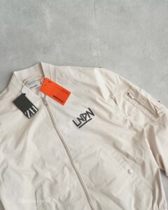 بامبر جکت کرم آستین زیپ دار Jack&Jones