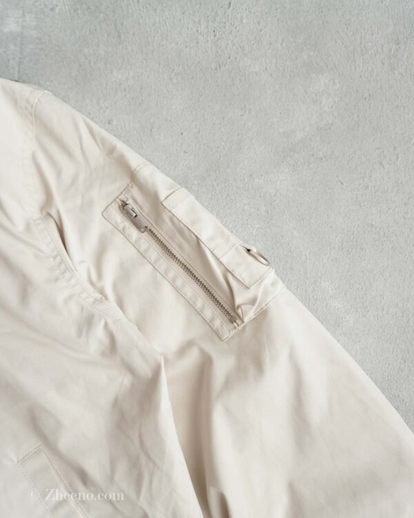 بامبر جکت کرم آستین زیپ دار Jack&Jones