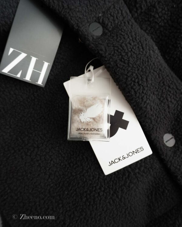پافر مشکی ساده Jack&Jones