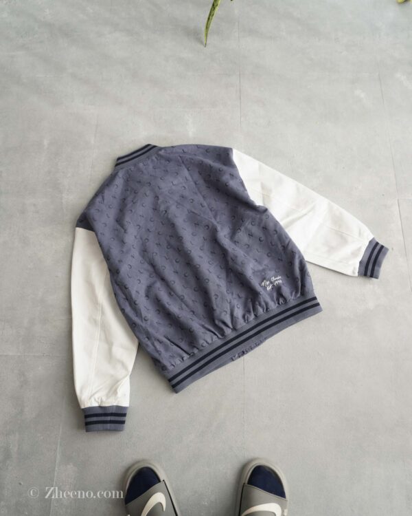 بامبر جکت آبی آستین سفید Jack&Jones