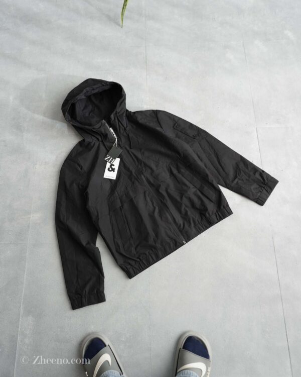 جکت بارانی مشکی ساده Jack&Jones