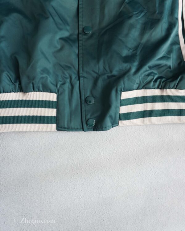 بامبر جکت سبز آستین کرم Jack&Jones