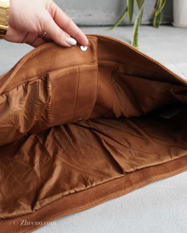 جکت چرم جیر شتری Jack&Jones