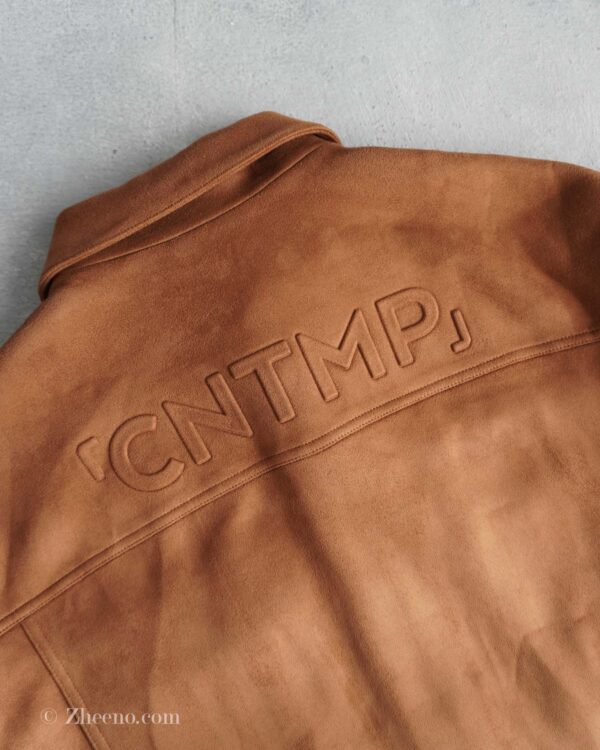 جکت چرم جیر شتری Jack&Jones