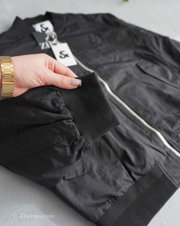 بامبر جکت مشکی Jack&Jones