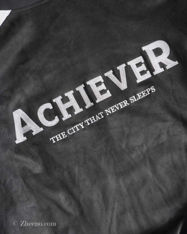 بامبر جکت مشکی سفید Jack&Jones