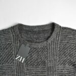 بافت وینتیج مشکی خاکستری