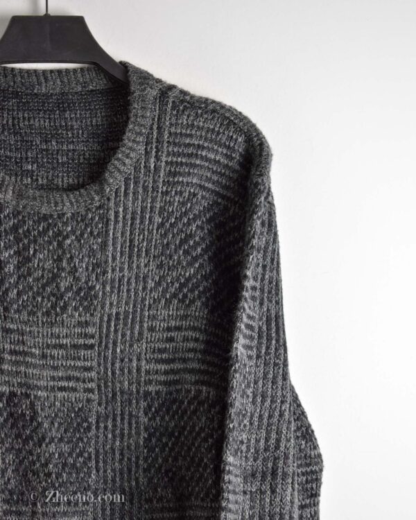 بافت وینتیج مشکی خاکستری