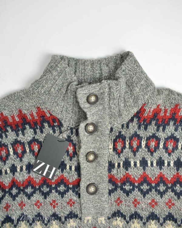 بافت وینتیج چهار دکمه Canda