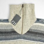 بافت وینتیج زیپ دار