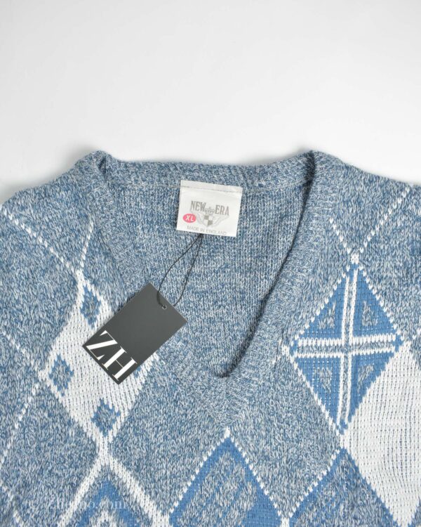 بافت وینتیج آبی New Era