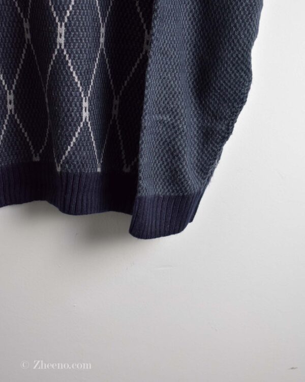 بافت وینتیج سرمه ای Munsingwear