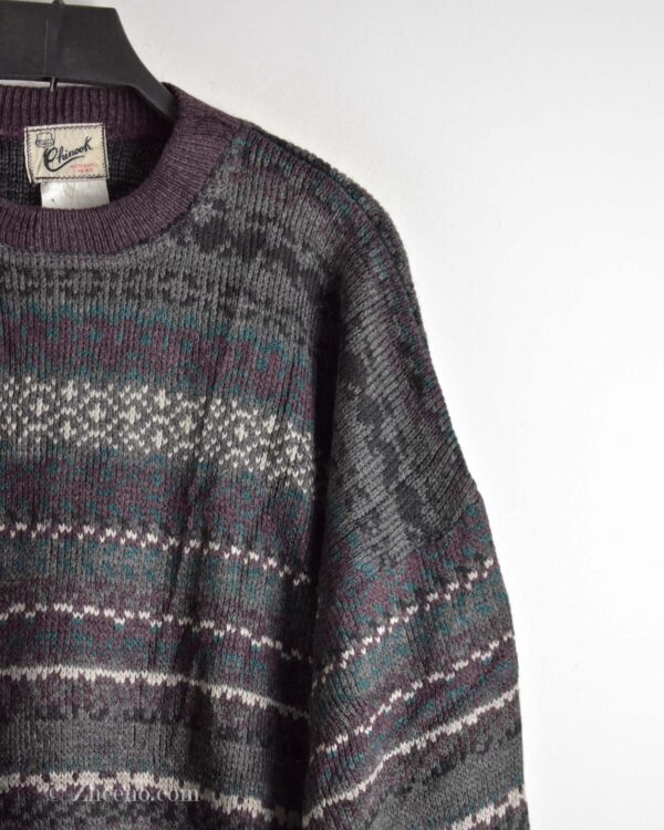 بافت وینتیج چند رنگ Chinook