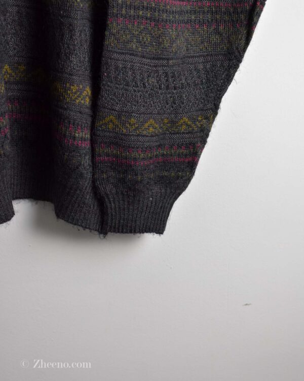 بافت وینتیج نوک مدادی طرح دار