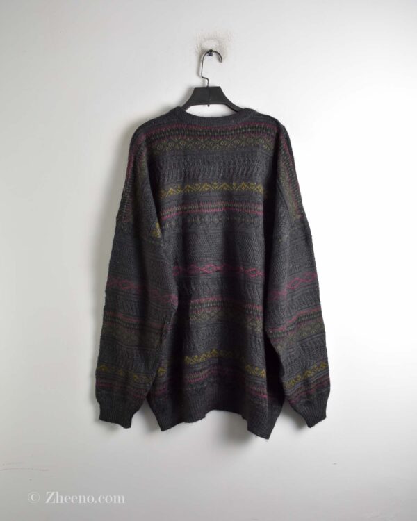 بافت وینتیج نوک مدادی طرح دار