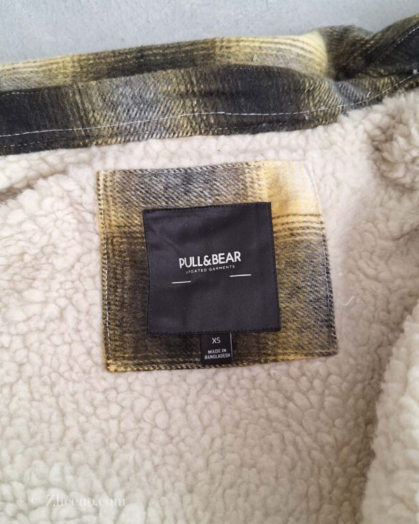 پیراهن پشمی ضخیم تو کرکی Pull&Bear - کد 6 - Image 6