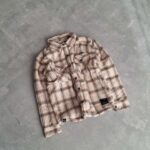 پیراهن پشمی ضخیم تو کرکی Pull&Bear - کد 7