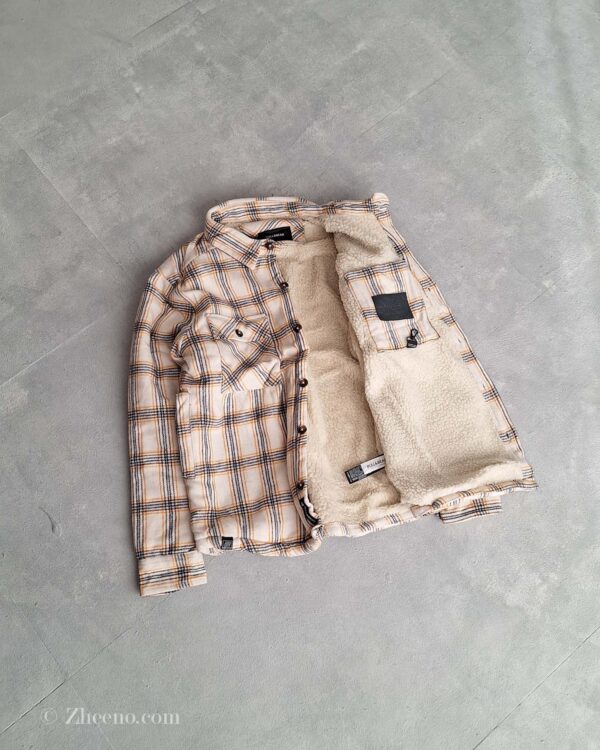 پیراهن پشمی ضخیم تو کرکی Pull&Bear - کد 7 - Image 2