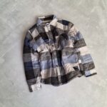 پیراهن پشمی ضخیم تو کرکی Pull&Bear - کد 8