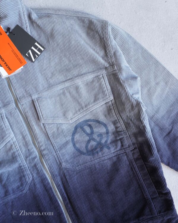 جکت کبریتی دورنگ طرح دار Jack&Jones - Image 5