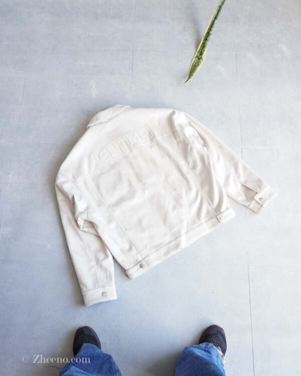 جکت چرم جیر ساده Jack&Jones - Image 5