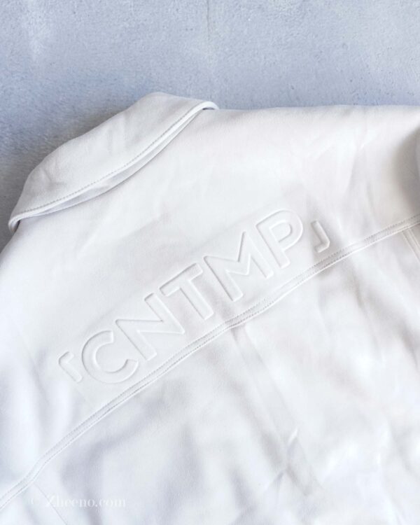 جکت چرم جیر ساده Jack&Jones - Image 6