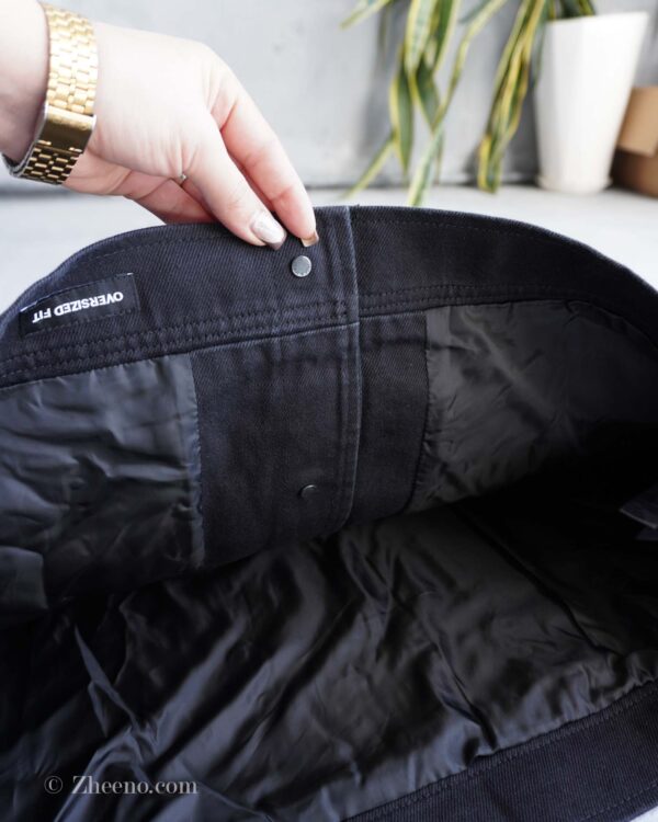 جکت جین مشکی ساده Jack&Jones - Image 5